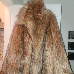 Faux fur jacket